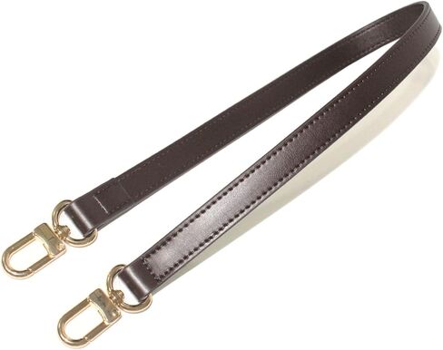 Leather Handbag Strap, Suitable for Changing Shoulder Straps on L V Handbags and Bucket Bags(Coffee-W:0.7in,L：25.6in) in Saudi Arabia