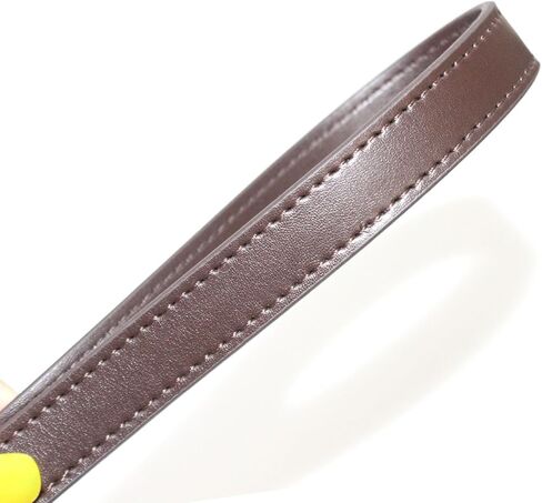 Leather Handbag Strap, Suitable for Changing Shoulder Straps on L V Handbags and Bucket Bags(Coffee-W:0.7in,L：25.6in) in Saudi Arabia