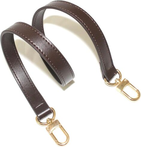 Leather Handbag Strap, Suitable for Changing Shoulder Straps on L V Handbags and Bucket Bags(Coffee-W:0.7in,L：25.6in) in Saudi Arabia