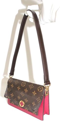 Leather Handbag Strap, Suitable for Changing Shoulder Straps on L V Handbags and Bucket Bags(Coffee-W:0.7in,L：25.6in) in Saudi Arabia