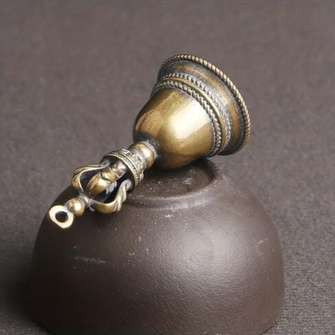4Pcs Christmas Tree Handicraft Bell Wind Bell Bronze Bell Pendant Brass Bell Christmas Decoration in Saudi Arabia