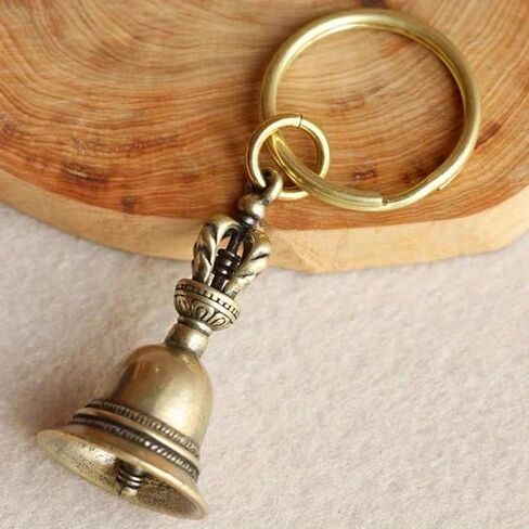 4Pcs Christmas Tree Handicraft Bell Wind Bell Bronze Bell Pendant Brass Bell Christmas Decoration in Saudi Arabia