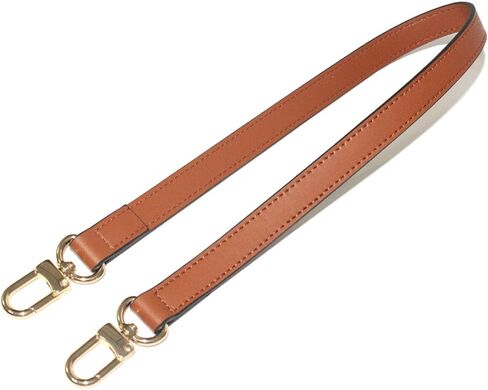 Leather Handbag Strap, Suitable for Changing Shoulder Straps on L V Handbags and Bucket Bags(Coffee-W:0.7in,L：25.6in) in Saudi Arabia