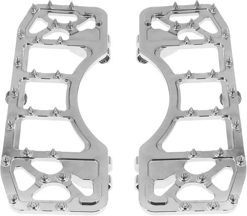 MX Wide Driver Floorboards CNC Aluminum Foot Pegs Fit For Harley Touring Road King Road Glide Street Glide Electra Glide Trike Softail Dyna Chrome in Saudi Arabia