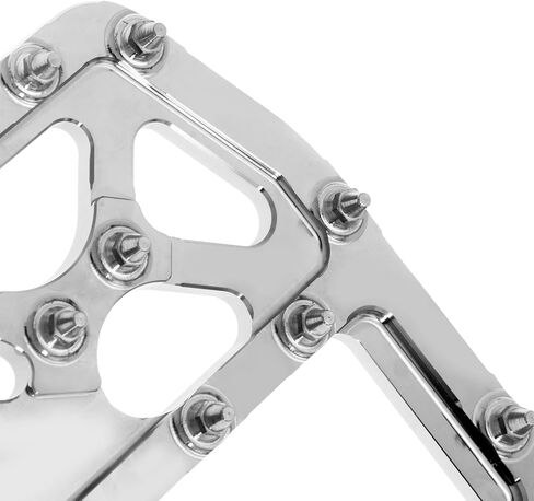 MX Wide Driver Floorboards CNC Aluminum Foot Pegs Fit For Harley Touring Road King Road Glide Street Glide Electra Glide Trike Softail Dyna Chrome in Saudi Arabia