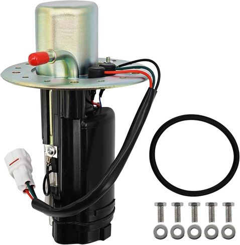 Fuel Pump Assembly 15100-35F20 3 Pin Compatible with Suzuki GSXR 600 2001 2002 2003, GSXR 750 2000-2003, GSXR 1000 2001-2002 Replace 1510035F20 in Saudi Arabia