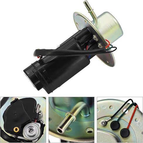 Fuel Pump Assembly 15100-35F20 3 Pin Compatible with Suzuki GSXR 600 2001 2002 2003, GSXR 750 2000-2003, GSXR 1000 2001-2002 Replace 1510035F20 in Saudi Arabia