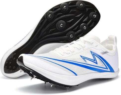 Track and Field Shoes Kids Spikes Sneakers Full-Length Carbon Plate Track Race Jumping Sneakers Girls Professional Running Tarck Spikes Shoes Boys in Saudi Arabia