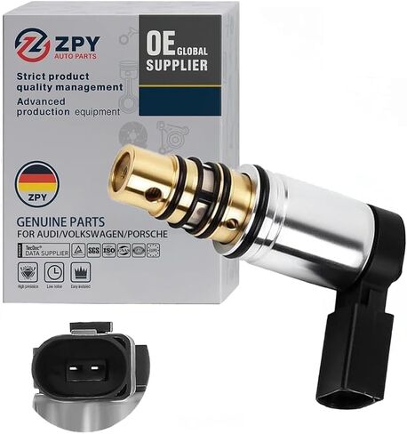 AC Compressor Control Solenoid Valve Compatible For Volkswagen, For Audi models,For Sanden PXE16 PXE14 1K0820803E - For VW GTI, For Golf, For Passat, For Tiguan, For Jetta TDI, For A3 - Pressure Valve in Saudi Arabia