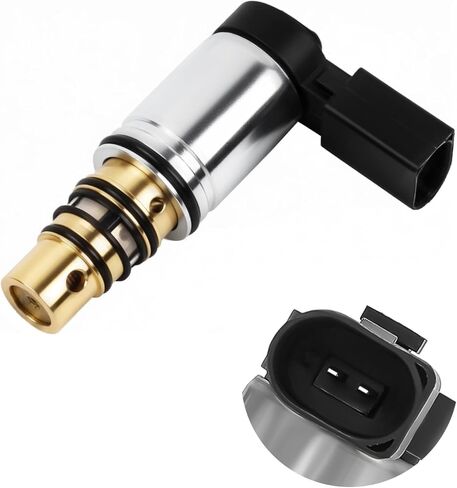 AC Compressor Control Solenoid Valve Compatible For Volkswagen, For Audi models,For Sanden PXE16 PXE14 1K0820803E - For VW GTI, For Golf, For Passat, For Tiguan, For Jetta TDI, For A3 - Pressure Valve in Saudi Arabia
