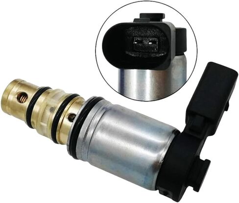 AC Compressor Control Solenoid Valve Compatible For Volkswagen, For Audi models,For Sanden PXE16 PXE14 1K0820803E - For VW GTI, For Golf, For Passat, For Tiguan, For Jetta TDI, For A3 - Pressure Valve in Saudi Arabia