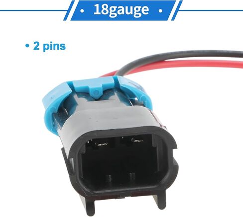 2 دبوس رقم SKI4818/CO4485C A/C صمام تحكم للضاغط التوصيل لشحن الخطوط لكولومبيا 00-20 A/C صمام تحكم للضاغط موصل سلك تسخير in Kuwait