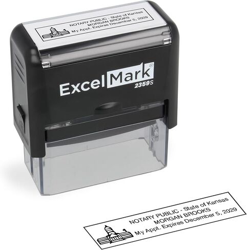 ExcelMark Notary Stamp for All 50 States - Official State Seal - All 50 States in Kuwait