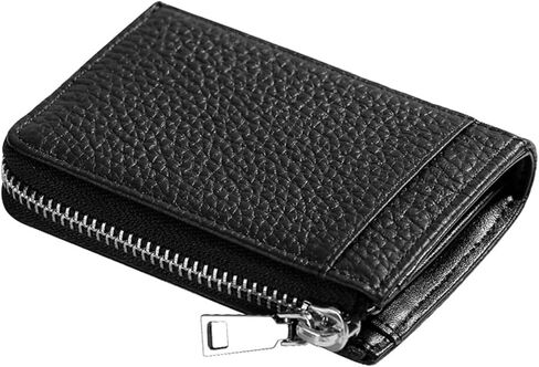 Car Key Case Holder Leather Coin Purse FRID Card Holder Zip Car Key for Men or Women in Saudi Arabia