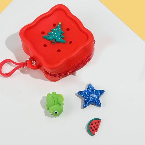 Lightweight Silicone Storage Pouches with Zipper Seal Creative Hole Design Soft Silicone Bag for Small Items Organizing in Saudi Arabia