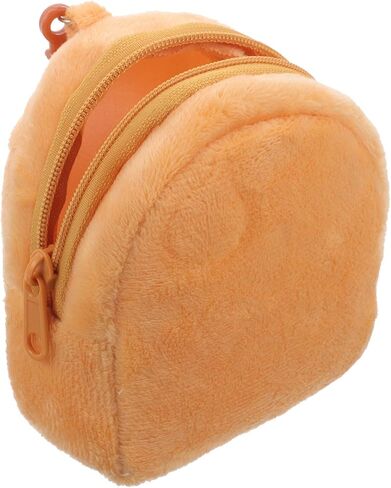 POPETPOP Candy Color Plush Coin Purse Keychain Pouch Small Backpack Pendant for Boys Travel Electronics Organizer Earphone Holder in Saudi Arabia