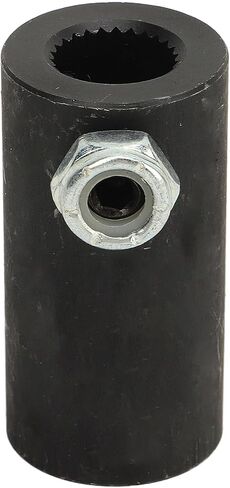 Black Steering Joints 9/16" - 26 Spline To 3/4" Dd U Joint Shaft, 9/16 26 Spline To 3/4 Round Coupling, High Strength Responsive Steering Shaft Coupling for Vega in Saudi Arabia