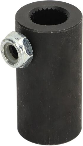 Black Steering Joints 9/16" - 26 Spline To 3/4" Dd U Joint Shaft, 9/16 26 Spline To 3/4 Round Coupling, High Strength Responsive Steering Shaft Coupling for Vega in Saudi Arabia