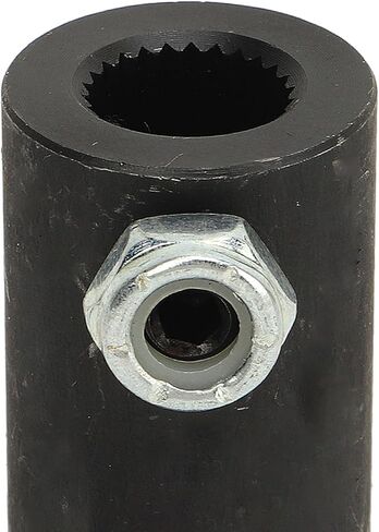 Black Steering Joints 9/16" - 26 Spline To 3/4" Dd U Joint Shaft, 9/16 26 Spline To 3/4 Round Coupling, High Strength Responsive Steering Shaft Coupling for Vega in Saudi Arabia