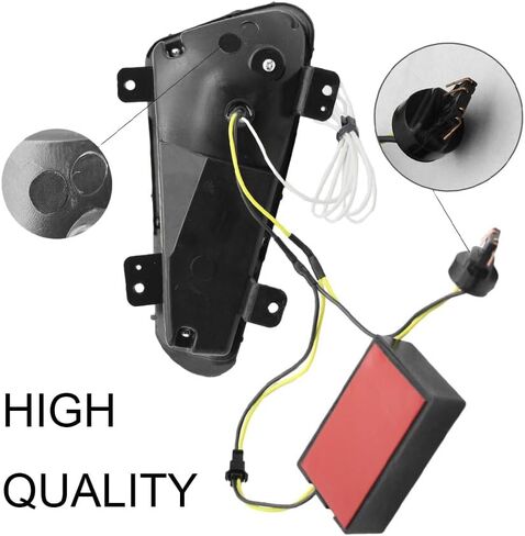 Daytime Running Light Lamp with Dynamic Sequential Turn Signal, Dual Color LED Front Bumper DRL Fog Driving Light, 2020-2021 Compatible with Toyota Innova in Saudi Arabia