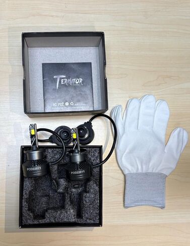 مصابيح D2S، إضاءة الطرق الوعرة لوحدات الإضاءة النهارية، حزمة من 2 in Kuwait