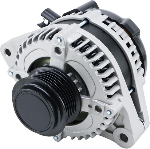 New Alternator Fits for Honda Pilot V6 3.5 2012 2013 2014 2015, for Honda Odyssey 2011 2012 2013, for Honda Ridgeline 2012 2013 2014 V6 3.5L, 6-Groove Pulley 104210-1240 31100-RV0-A01, 11573 in Saudi Arabia