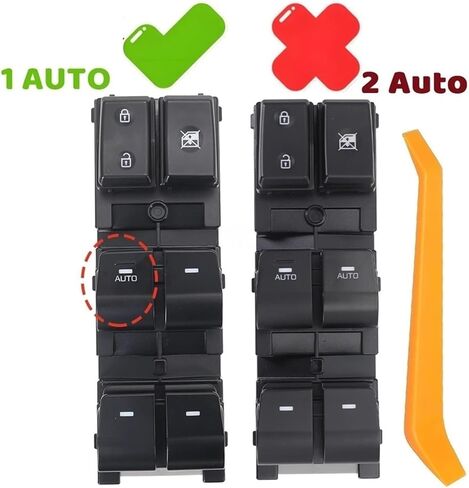 Main 1 Auto Compatible With Hyundai Ioniq Hybrid 2016-2020 Power Window Control Switch Glass Lift 93570G20104X 93570-G2010 in Saudi Arabia