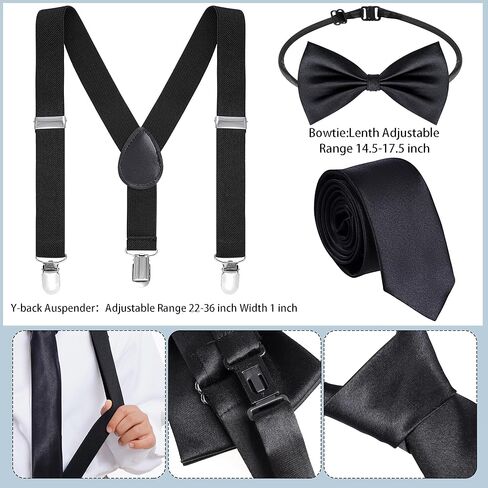 8PCS Old Man Costume Wig 100 Days Costume Grandpa Accessories Set with Gray Wig, Eyebrows, Mustache, Glasses, Bow Tie, Necktie, Suspender, Cane for Halloween Cosplay in Saudi Arabia
