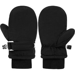 Kids Solid Thicken Snow Gloves for Outdoor Winter Warm Cold Weather Ski Mittens Waterproof Windproof for 4-8Y Girl in Saudi Arabia