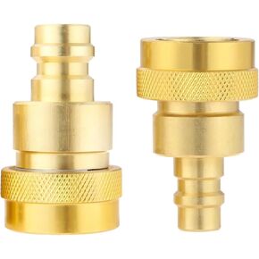2Pcs A/C R134a To R1234yf Conversion Kit,Quick Adapter Adjustable High&Low Voltage Connector, Air Conditioner Refrigerant System in Saudi Arabia
