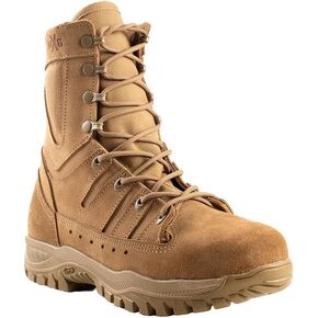 BELLEVILLE Men's Flyweight 8" MXG Hot Weather, Tactical & Military Steel Safety Toe Boot, Temper-Dri, Vibram Incisor Outsole, Berry Complaint in Saudi Arabia