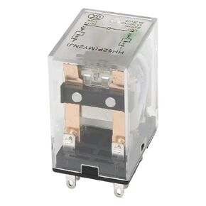 HH52P MY2NJ Electromagnetic Relay with LED Indicator, AC 110V 220V DC 12V 24V, Miniature Low Power Control, Dust Cover Protection, CE Certified in Kuwait