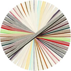 48 PCS Book Binding Endbands, 12 Inch 48 Colors Book Binding Headband Materials Kit for Beginners Decor Bookbinding in Kuwait