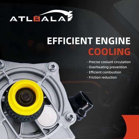 مضخة مياه المحرك 06L121012A متوافقة مع Audi A1 A3 A4 A5 A6 Q3 Q7 S3 TT Volkswagen Golf Beetle Passat Arteon SportWagen 1.8T 2.0T 2015-2022 استبدال 06L121005A 06L121111H in Saudi Arabia