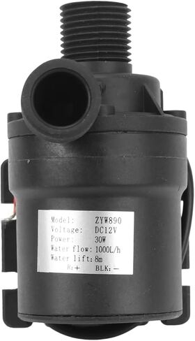 DC12V فرش منخفض الضوضاء 30 واط 8 متر ارتفاع الرفع متوافق مع نظام تداول المياه نافورة المنزل فرش السيارات in Kuwait