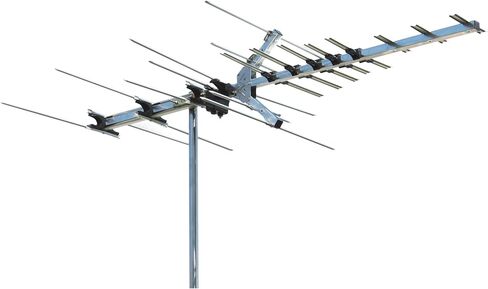 Winegard Platinum Series HD7694P Long Range TV Antenna (Outdoor / Attic, 4K Ultra-HD Ready, ATSC 3.0 Ready, High-VHF / UHF) - 45 Mile Range HD Antenna in Kuwait