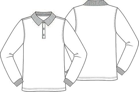 Classroom School Uniforms Big Kid Long Sleeve Pique Polo CR835Y, M, Teal in Saudi Arabia
