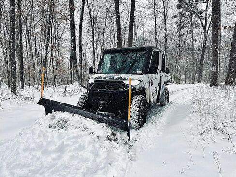 DENALI PLOWS® 66 بوصة HD PRO مجموعة محراث الثلج الأحمر من MotoAlliance تناسب سلسلة 2018-2025 Kawasaki Mule Pro FX/DX 820 & 1000. in Saudi Arabia
