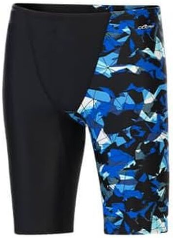 Dolfin Men's Xtrasleek Implode Asymmetrical Jammer Swimsuit Orange in Saudi Arabia