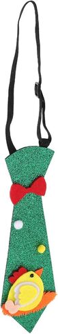 ربطة عنق عيد الفصح قابلة للتعديل من VALICLUD للأولاد، نمط الفرخ الكرتوني، لون أخضر، إكسسوار للحفلات لاحتفالات العطلات وأزياء in Kuwait
