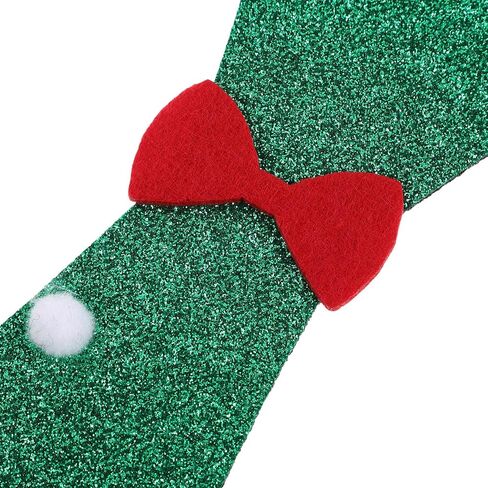 ربطة عنق عيد الفصح قابلة للتعديل من VALICLUD للأولاد، نمط الفرخ الكرتوني، لون أخضر، إكسسوار للحفلات لاحتفالات العطلات وأزياء in Kuwait