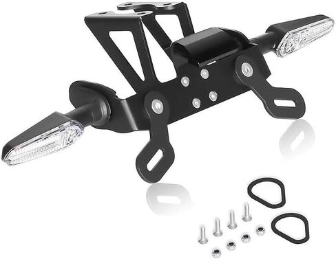 مجموعة مزيل الحاجز YZF R6 مع إشارات الانعطاف LED، دعامة حامل لوحة الترخيص الخلفية مرتبة متوافقة مع Yamaha YZF-R6 2006-2024 in Saudi Arabia