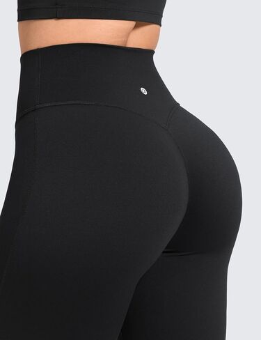 CRZ YOGA Softretch No Front Seam Flare Leggings 29"/31''/33" - High Waist Womens Yoga Pants Lounge Buttery Soft Comfy Casual in Saudi Arabia