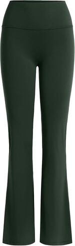 CRZ YOGA Softretch No Front Seam Flare Leggings 29"/31''/33" - High Waist Womens Yoga Pants Lounge Buttery Soft Comfy Casual in Saudi Arabia
