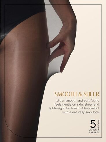 MANZI 2 Pairs Sheer Tights for Women Ultra Silky Shiny Pantyhose in Saudi Arabia