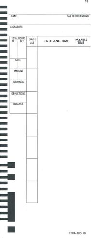 1000 بطاقة وقت لجميع مسجلات الوقت Pyramid 4000، 4000pro، 5000 (44100) in Kuwait