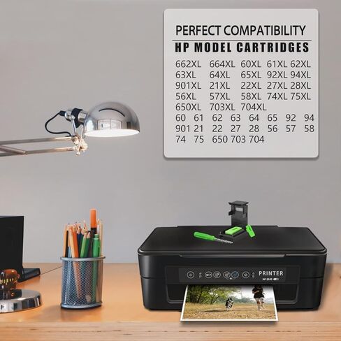 KSI Ink Refill Tools Compatible for Hp Inkjet Ink Cartridges 662XL 664XL 60XL 61XL 62XL 63XL 64XL 65XL 92XL 94XL 901XL 21XL 22XL 27XL 28XL 56XL 57XL 58XL 74XL 75XL 650XL in Saudi Arabia