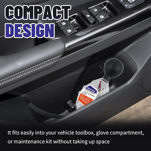 Dial Type Antifreeze Tester for Coolant,Dual Scale (°F/°C) Coolant Tester Automotive for Accurate Freeze & Boil Point Testing,Professional Anti Freeze Testers Automotive in Kuwait