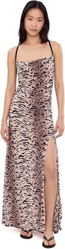 Free People Womens Concrete Jungle Maxi SlipCocoa ComboMedium in Saudi Arabia