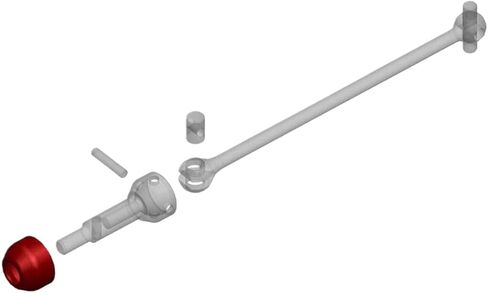 ALU Drive Shaft Collar SNRC DK4 165471-S Silver 3 Pack in Kuwait